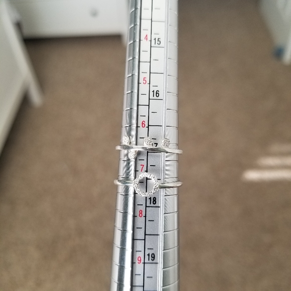 Christina Kober Diamond Dusted Small Steps Ring - Picture 2 of 2